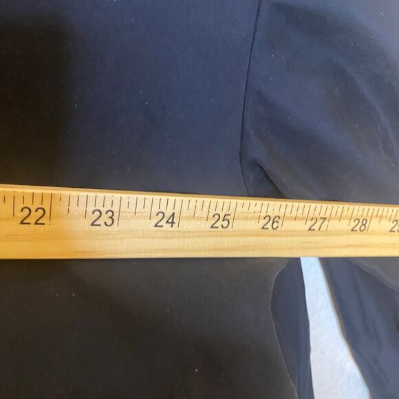 Vintage Calvin Klein Mens Black Basic Full Zip Fall Jacket Size XXL - Picture 6 of 7